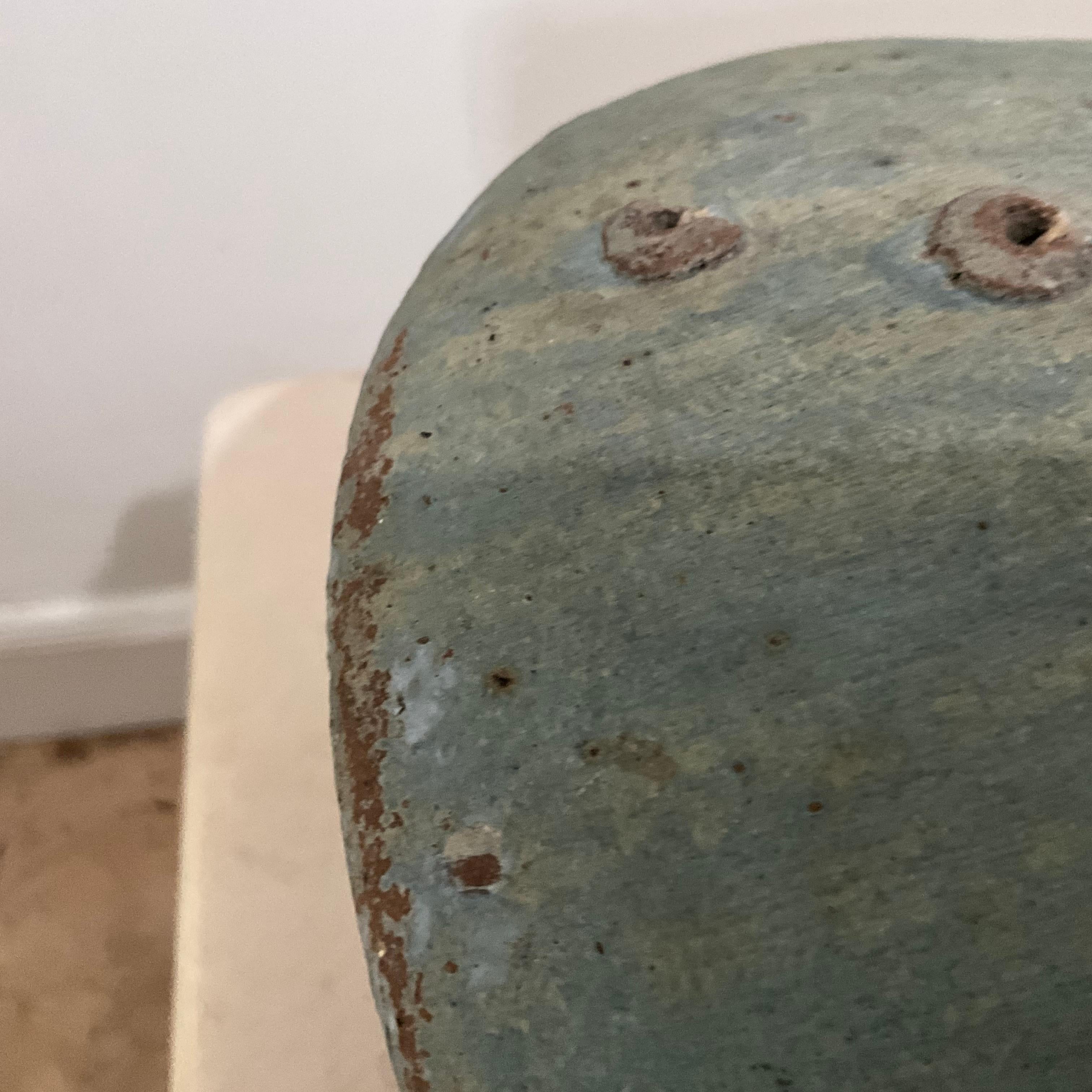 English Mid-Century Studio Pottery Abstract Sculptural Form For Sale