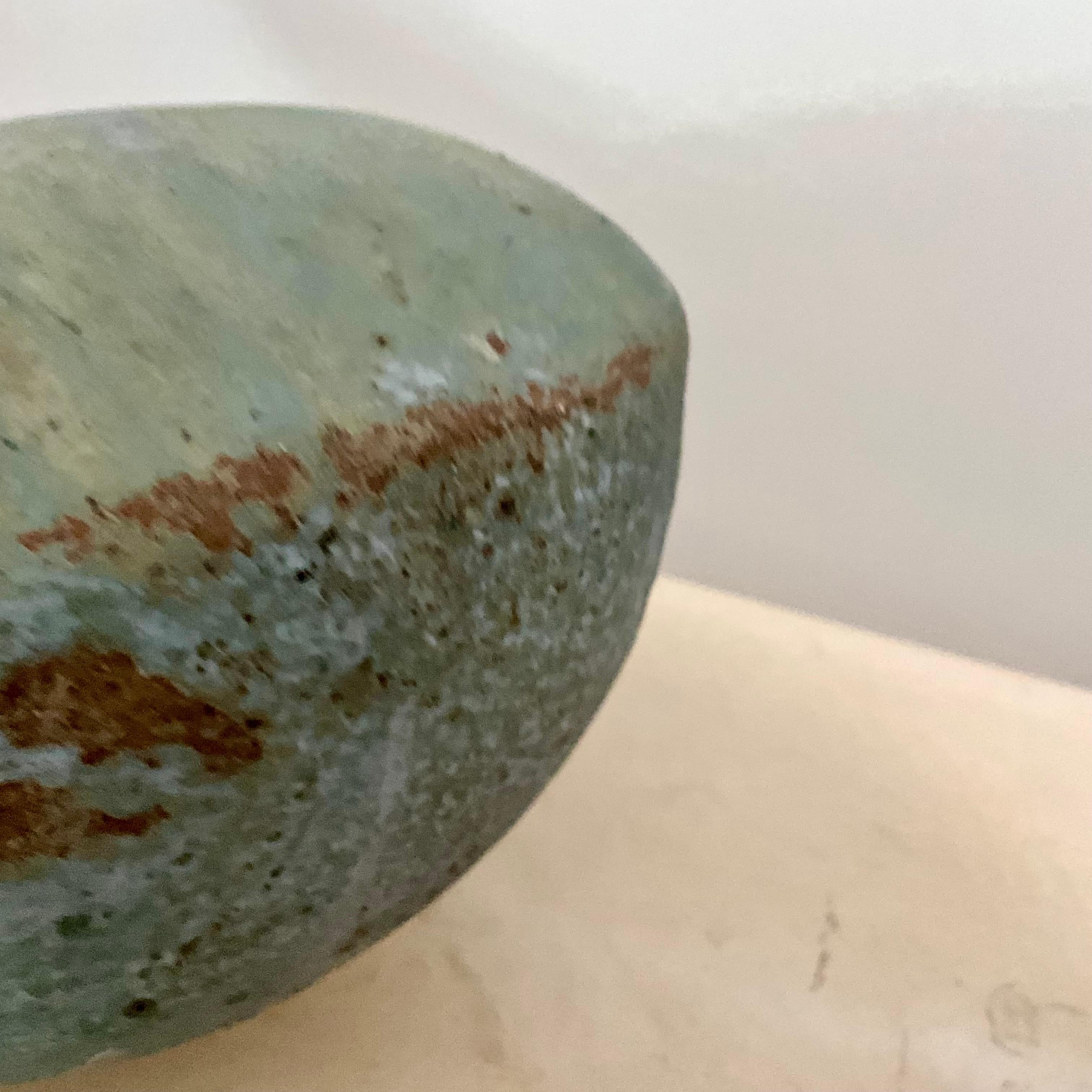 Mid-Century Studio Pottery Abstract Sculptural Form For Sale 3