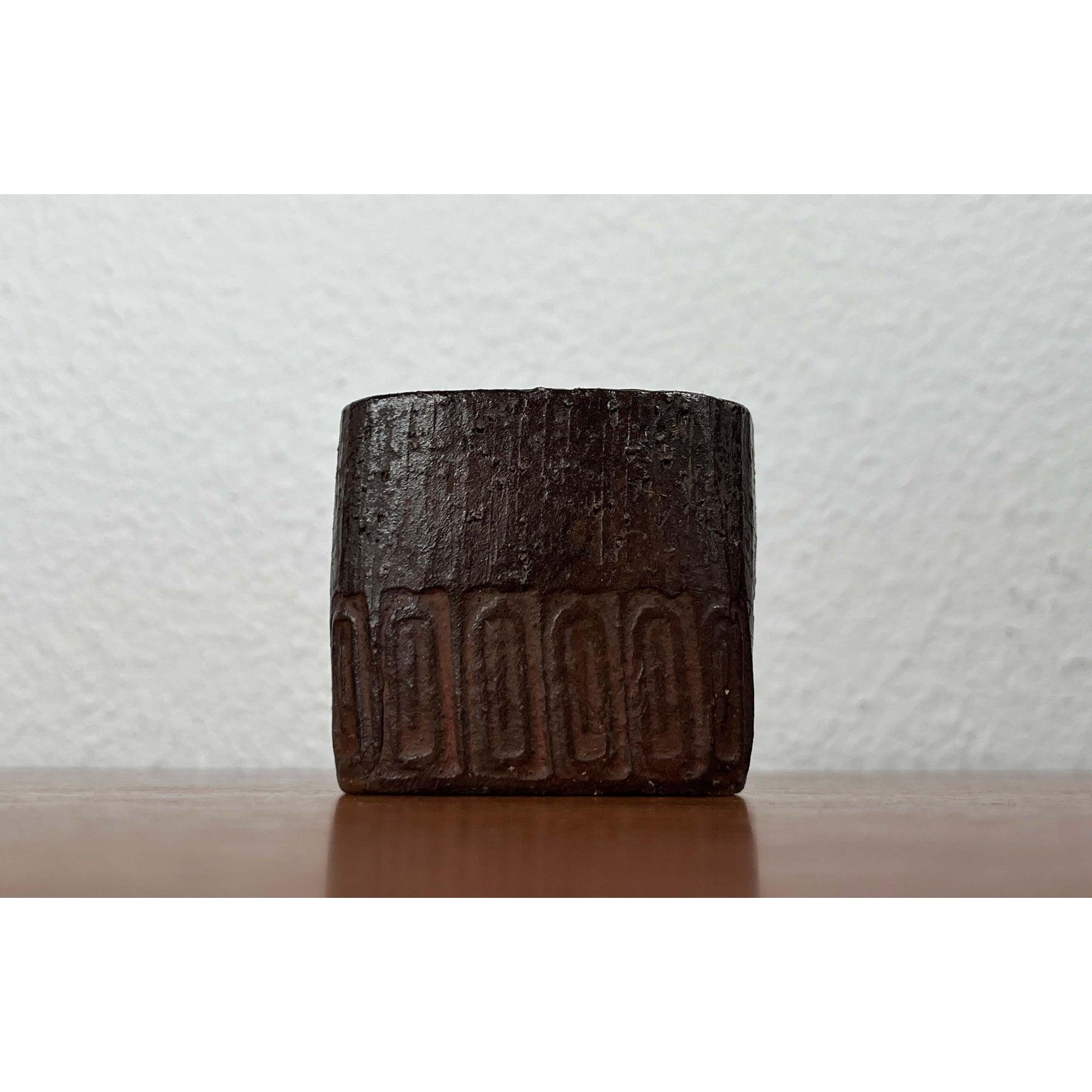 Danish Mid-Century Studio Pottery Bowl by Jytte Trebbien and Harry Nielsen, 1960s For Sale