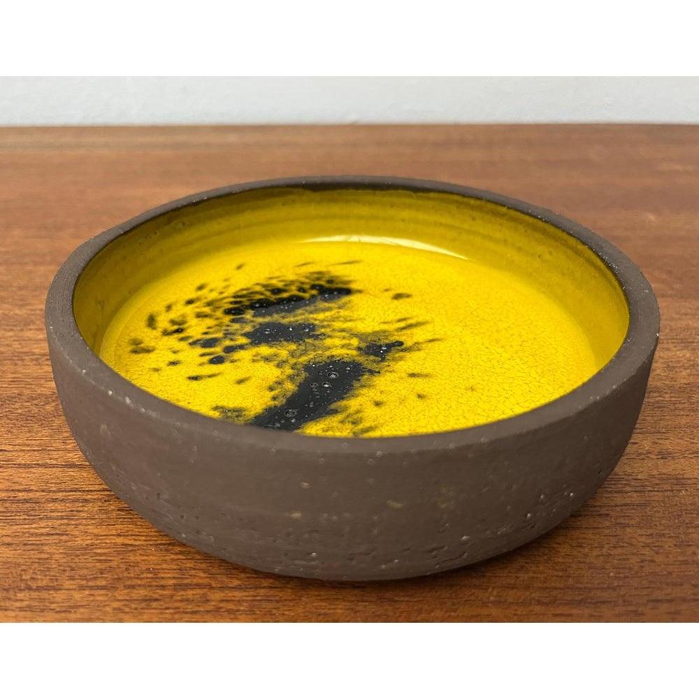 20ième siècle Bol en poterie Studio du milieu du siècle de Lehmann Pottery, années 1960 en vente