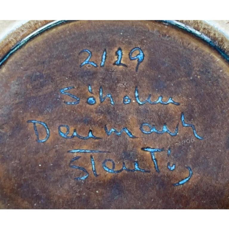 Mid-Century Studio Pottery Schale von Søholm, 1960er Jahre im Angebot 4