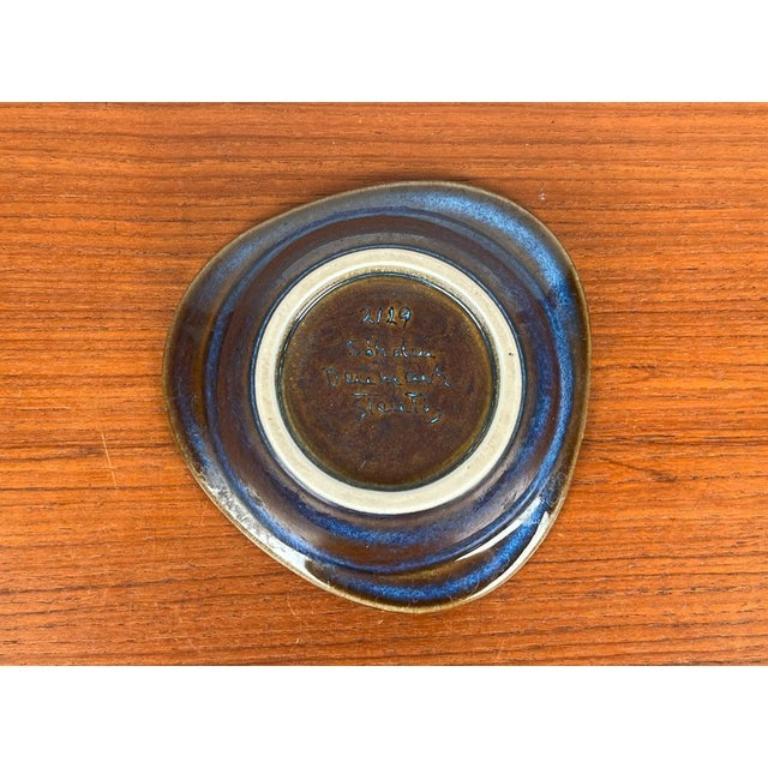 Mid-Century Studio Pottery Schale von Søholm, 1960er Jahre (Keramik) im Angebot