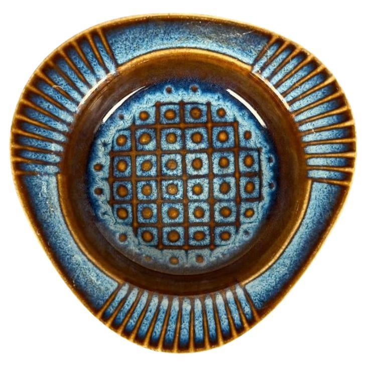 Mid-Century Studio Pottery Schale von Søholm, 1960er Jahre