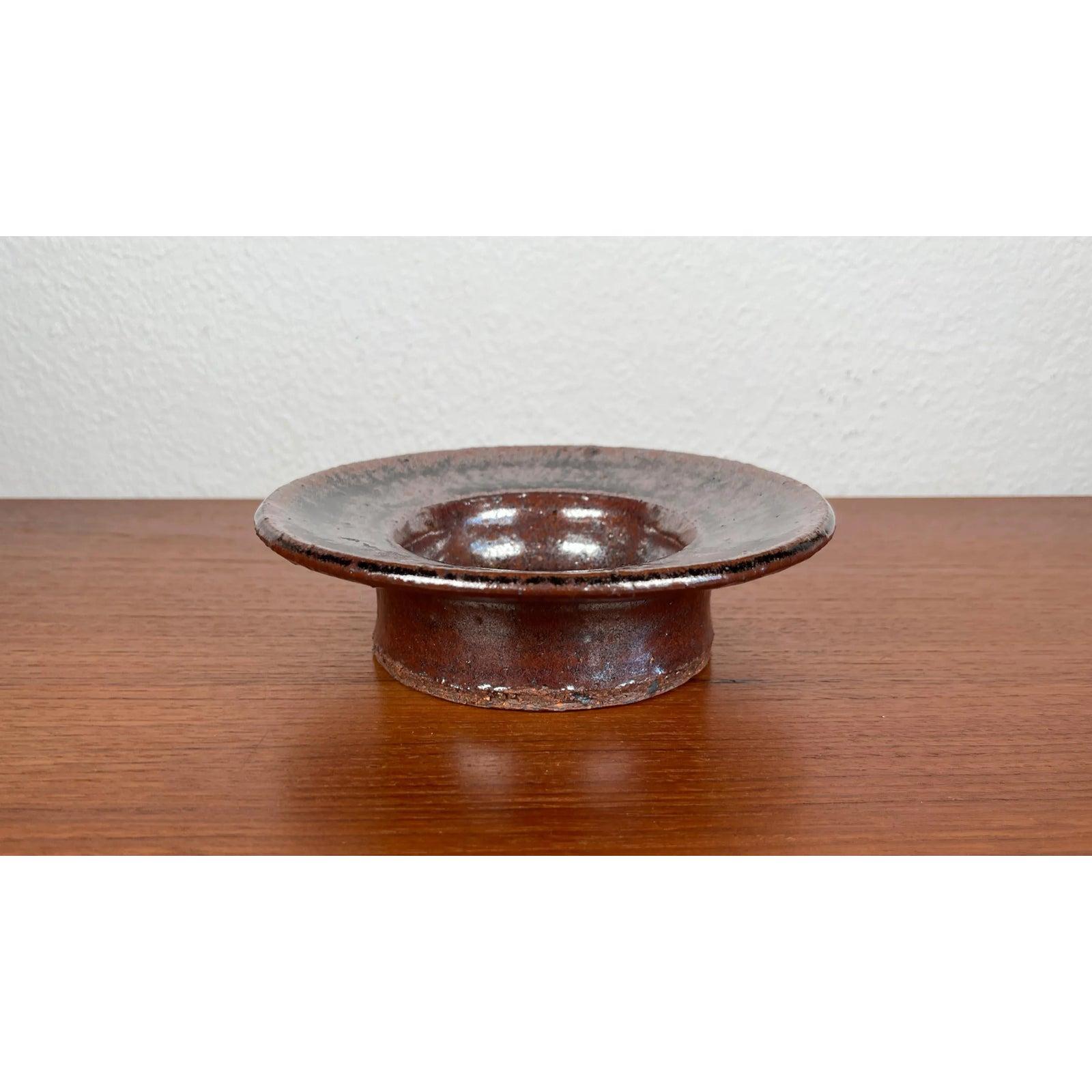 Mid-Century Studio Pottery Bowl from Visby, Denmark, 1960s For Sale 5