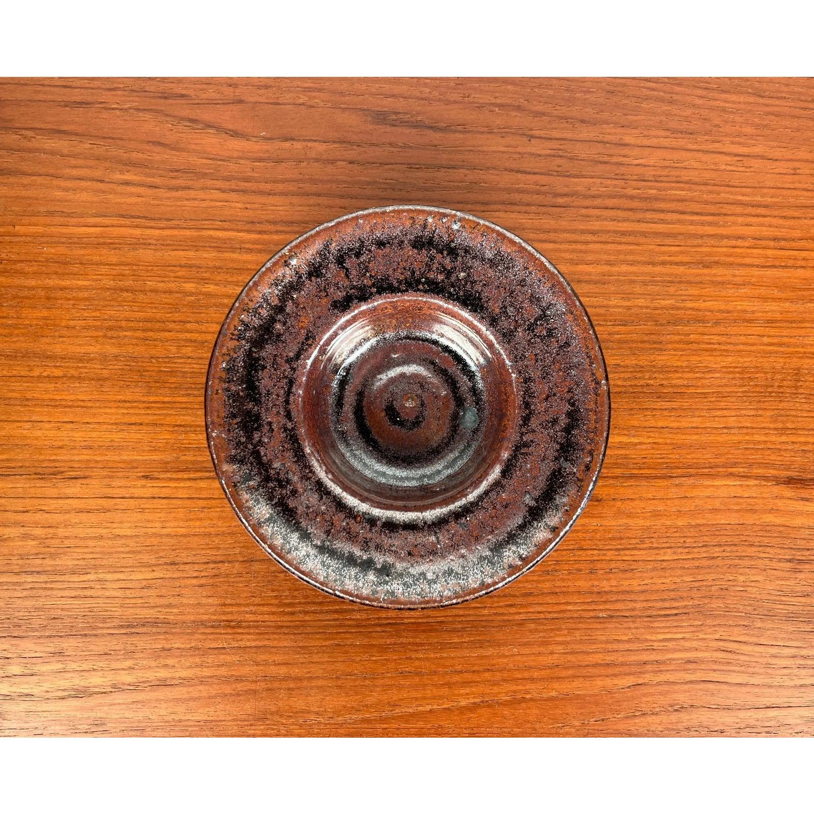 Mid-Century Modern Mid-Century Studio Pottery Bowl from Visby, Denmark, 1960s For Sale