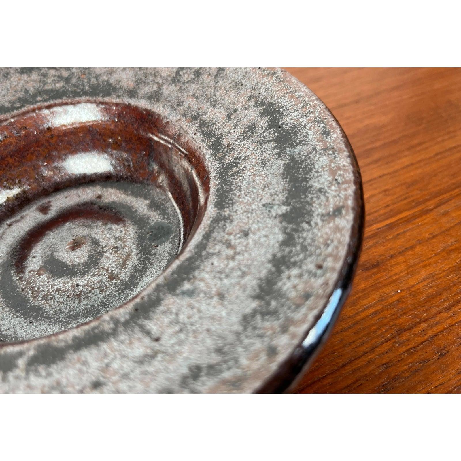 Ceramic Mid-Century Studio Pottery Bowl from Visby, Denmark, 1960s For Sale