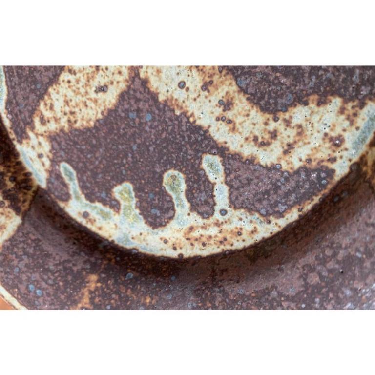 Ceramic Mid-Century Studio Pottery Bowl from Visby, Denmark, 1960s For Sale