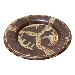 Cuenco de cerámica Studio Pottery de mediados de siglo de Visby, Dinamarca, años 60