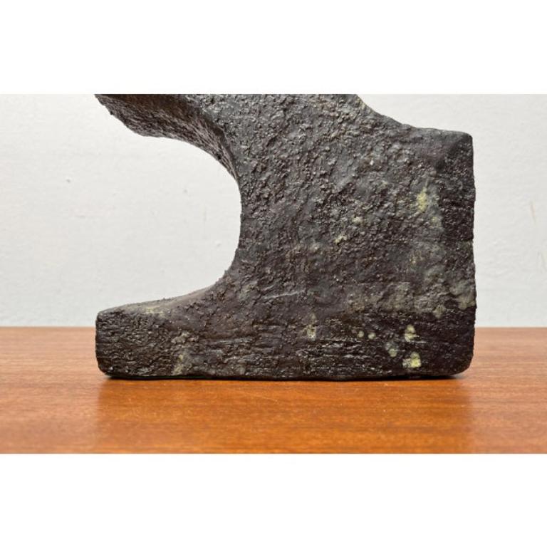 Mid-Century Studio Pottery Brutalist Table Lamp, 1960s For Sale 4