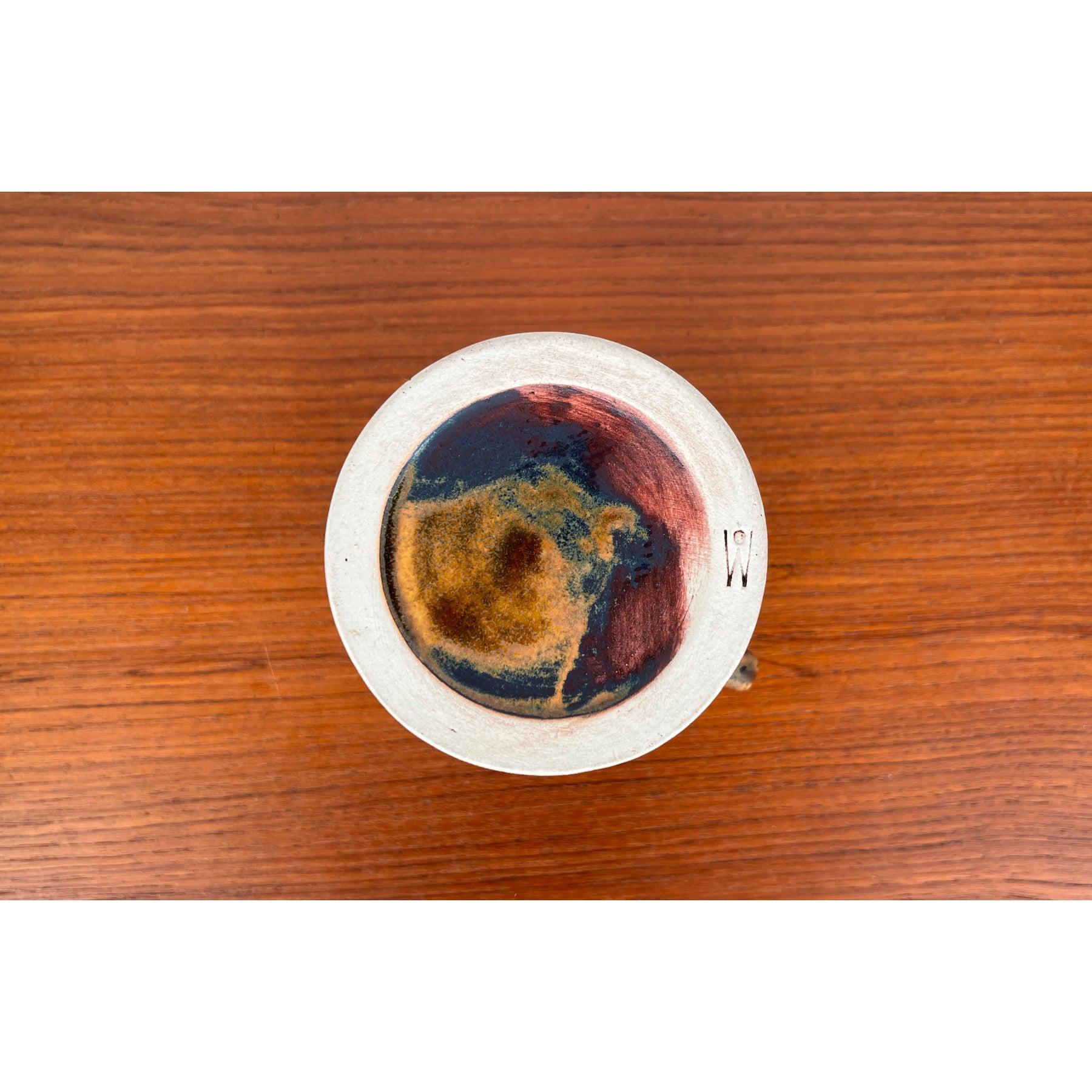Vaso a caraffa in Studio Pottery di Otto Wichmann, 1960 in vendita 4