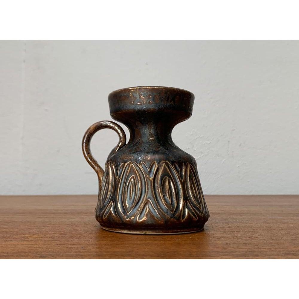 Ceramica Vaso a caraffa in Studio Pottery di metà secolo di Løvemose, Danimarca, anni '60 in vendita