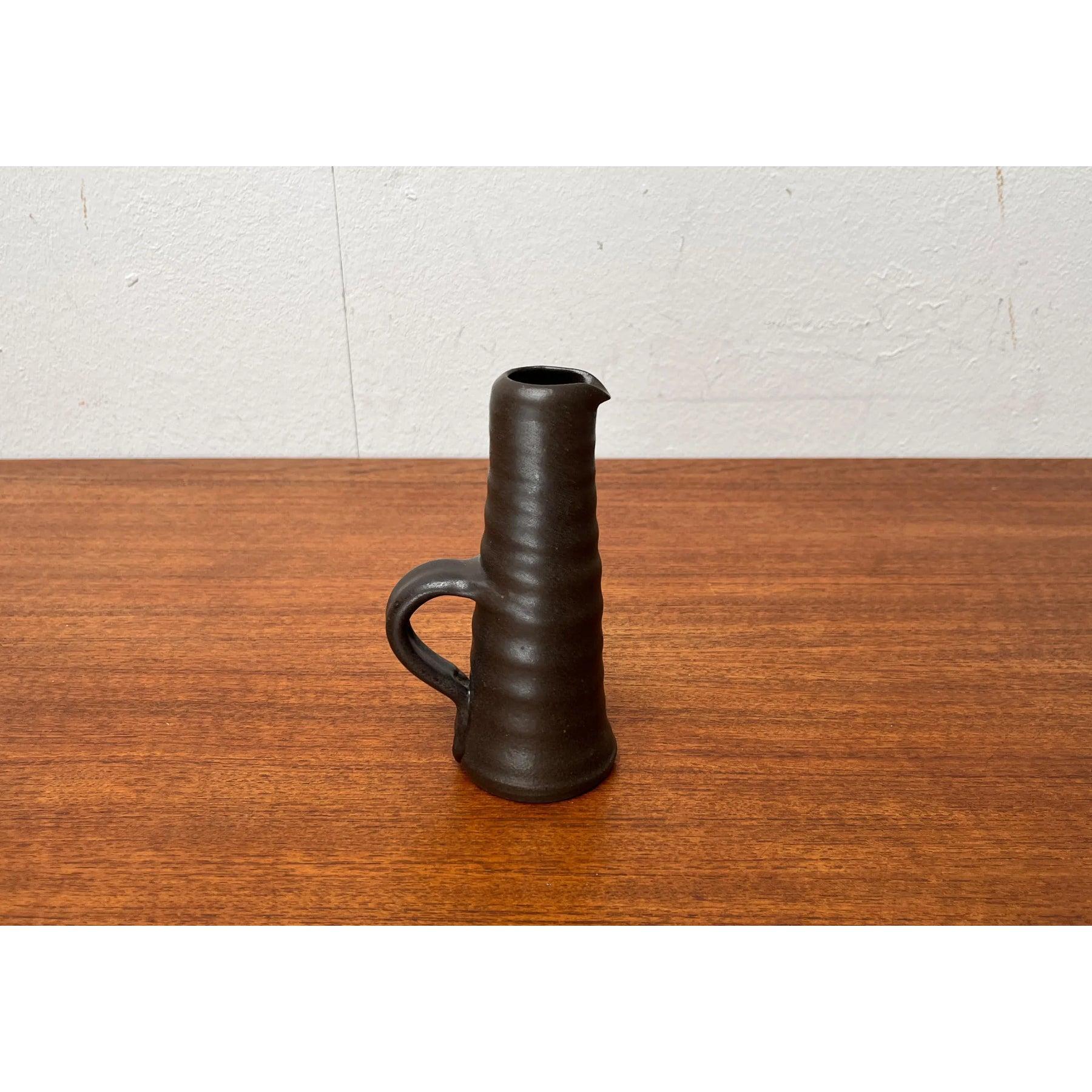 Vaso a caraffa in Studio Pottery di metà secolo di Petra Töpferei, anni '60 in vendita 5