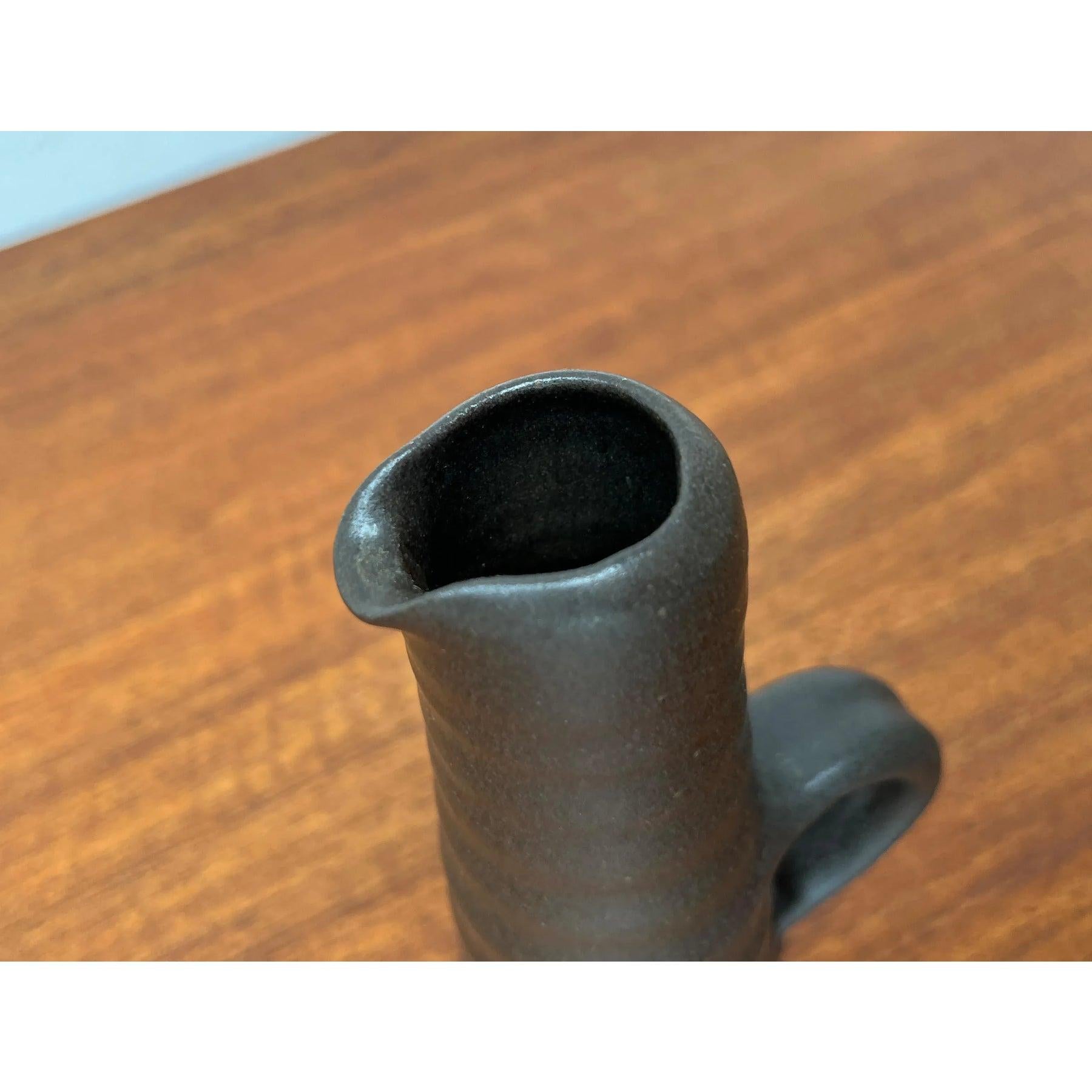 XX secolo Vaso a caraffa in Studio Pottery di metà secolo di Petra Töpferei, anni '60 in vendita