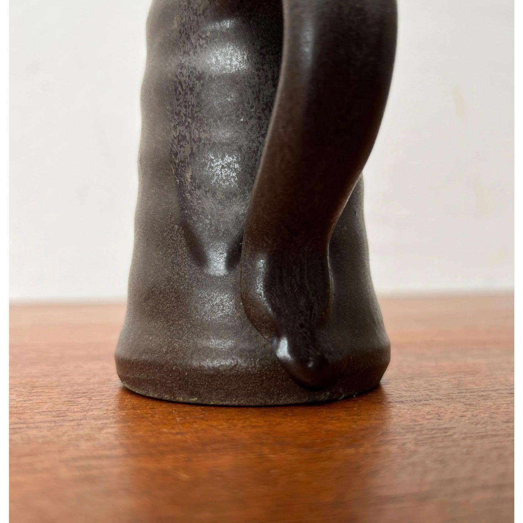 Ceramica Vaso a caraffa in Studio Pottery di metà secolo di Petra Töpferei, anni '60 in vendita