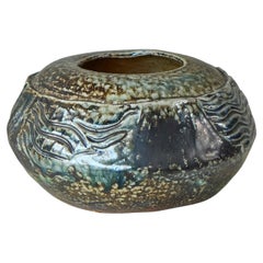 Centre de table ou vase en Studio Pottery du milieu du siècle 1960