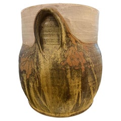 Mid Century Studio Pottery Deco Style Planter