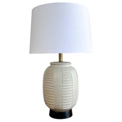 Lampada in Studio Pottery del Mid Century, Bob Kinzie, anni '60