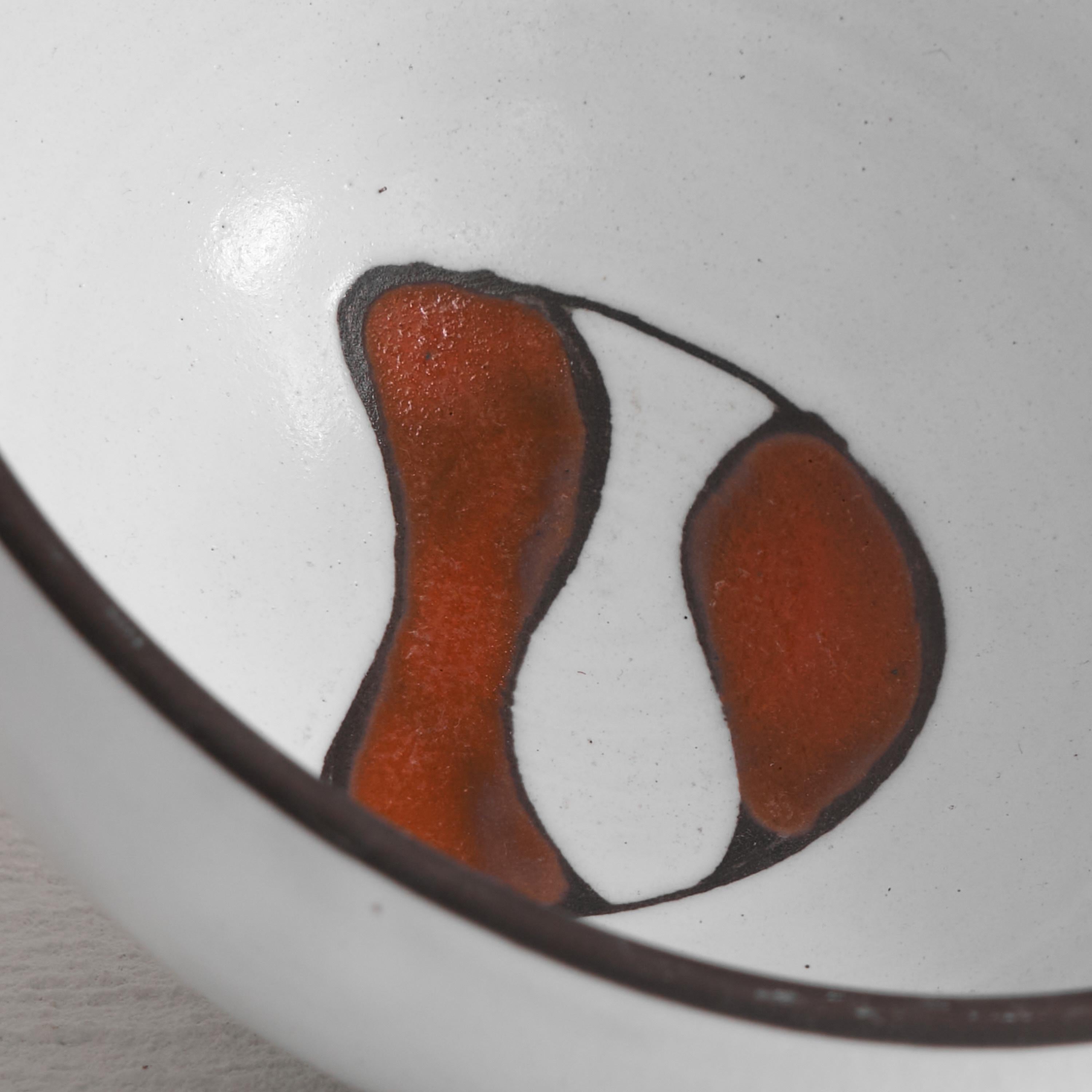 Inconnu Ensemble de bols en poterie d'atelier du milieu du siècle des années 1960 en vente