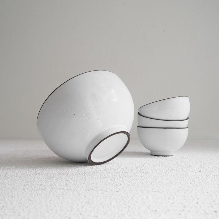 Mid Century Studio Pottery Schüsselset 1960er Jahre (20. Jahrhundert) im Angebot