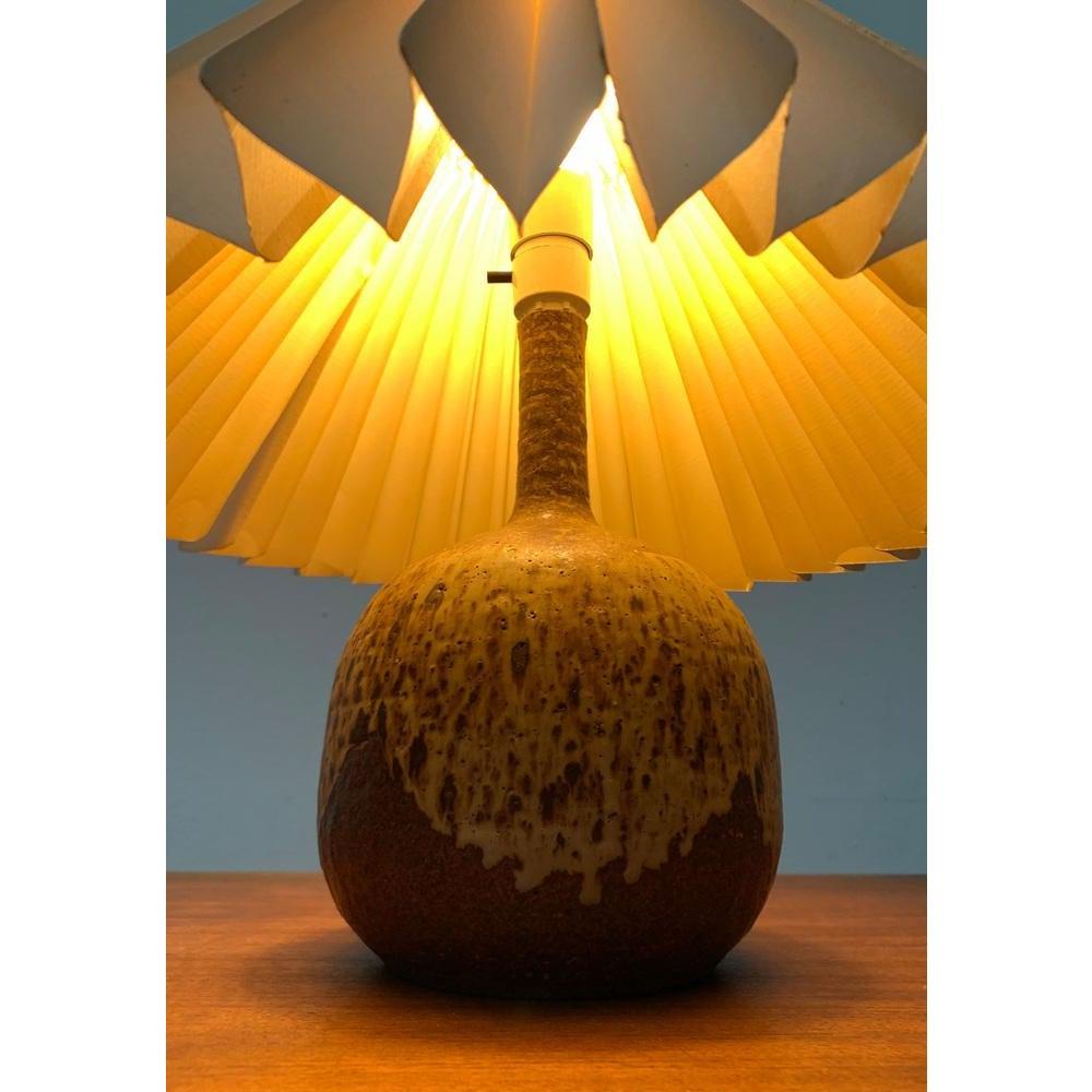 Mid-Century Modern Mid-Century Studio Pottery Table Lamp from Visby Denmark, 1960s