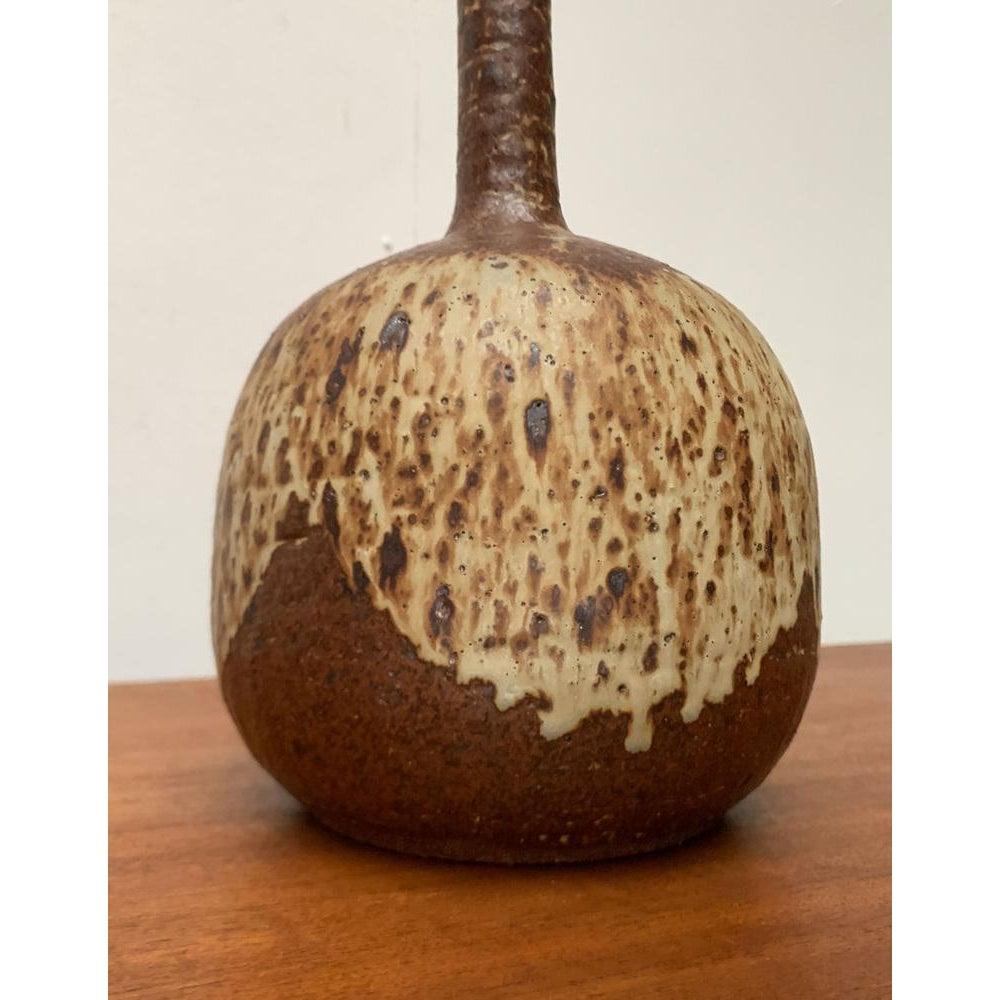 20th Century Mid-Century Studio Pottery Table Lamp from Visby Denmark, 1960s