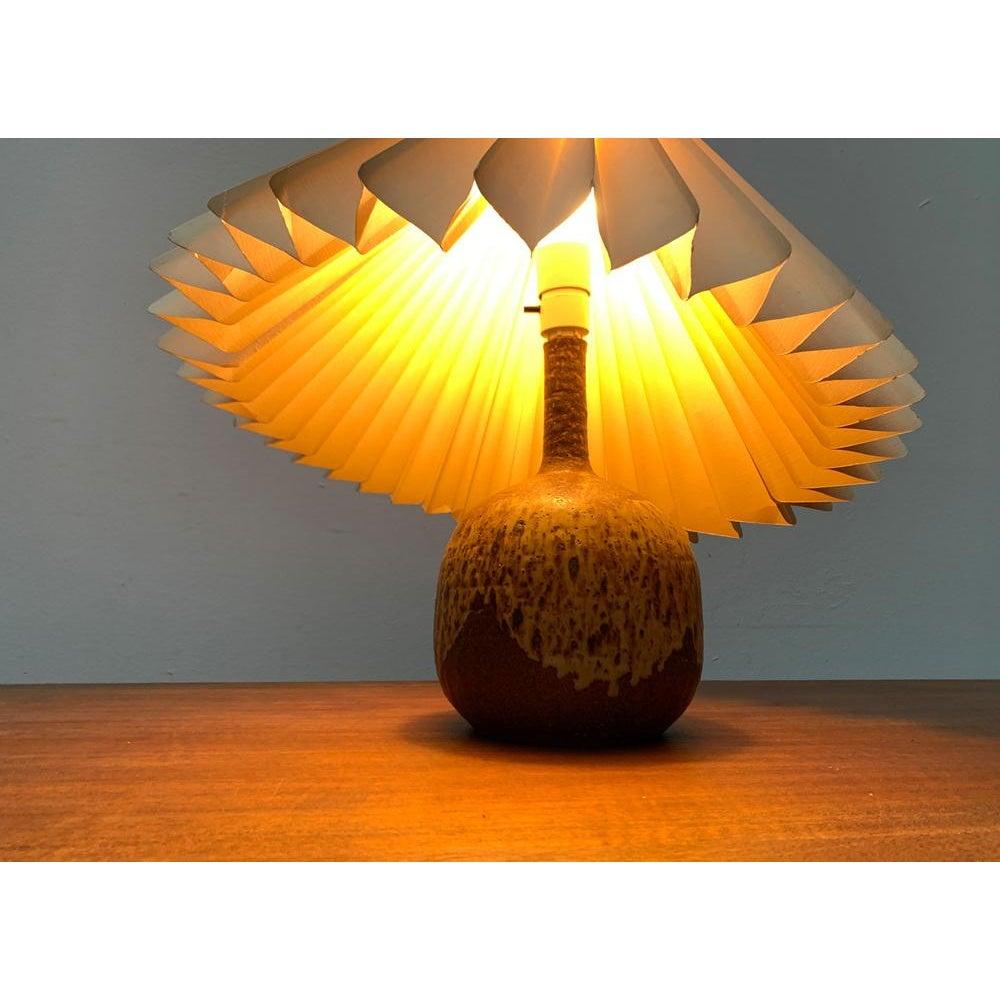 Ceramic Mid-Century Studio Pottery Table Lamp from Visby Denmark, 1960s