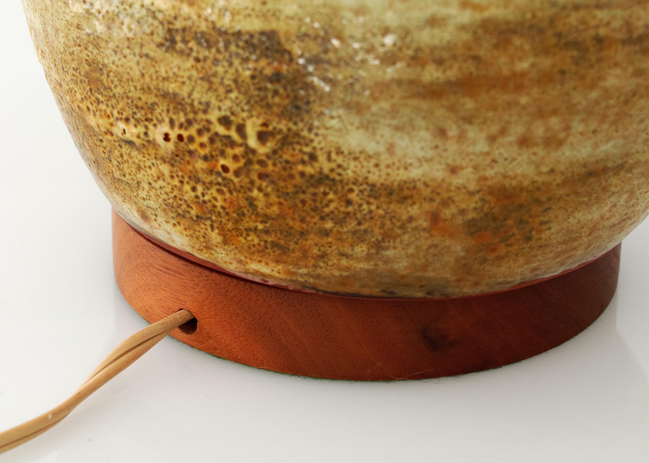 Lampe de Studio Pottery du milieu du siècle dernier en vente 6