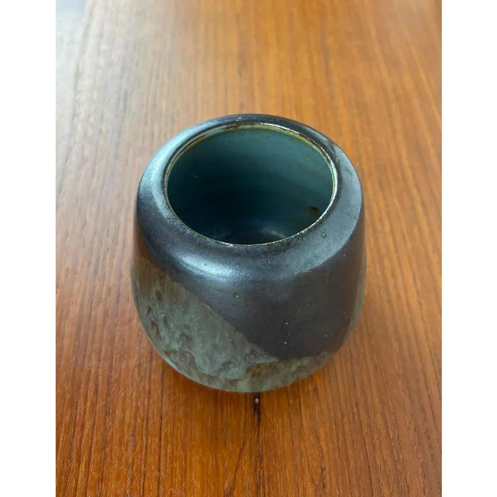 Vaso in Studio Pottery di metà secolo di Janne Reckert Cordua, anni '60 In condizioni ottime in vendita a Hamburg, DE