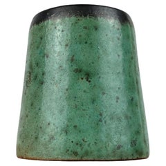 Jarrón de cerámica Studio Pottery de mediados de siglo de Monika Maetzel, años 60