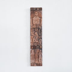 Mid Century Studio Pottery Wall Plaque