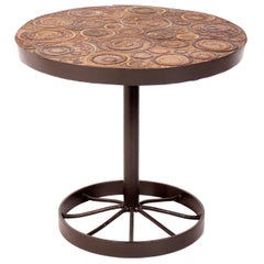 Mid Century Studio Tile Table Artist Made Modern Art Martz Era