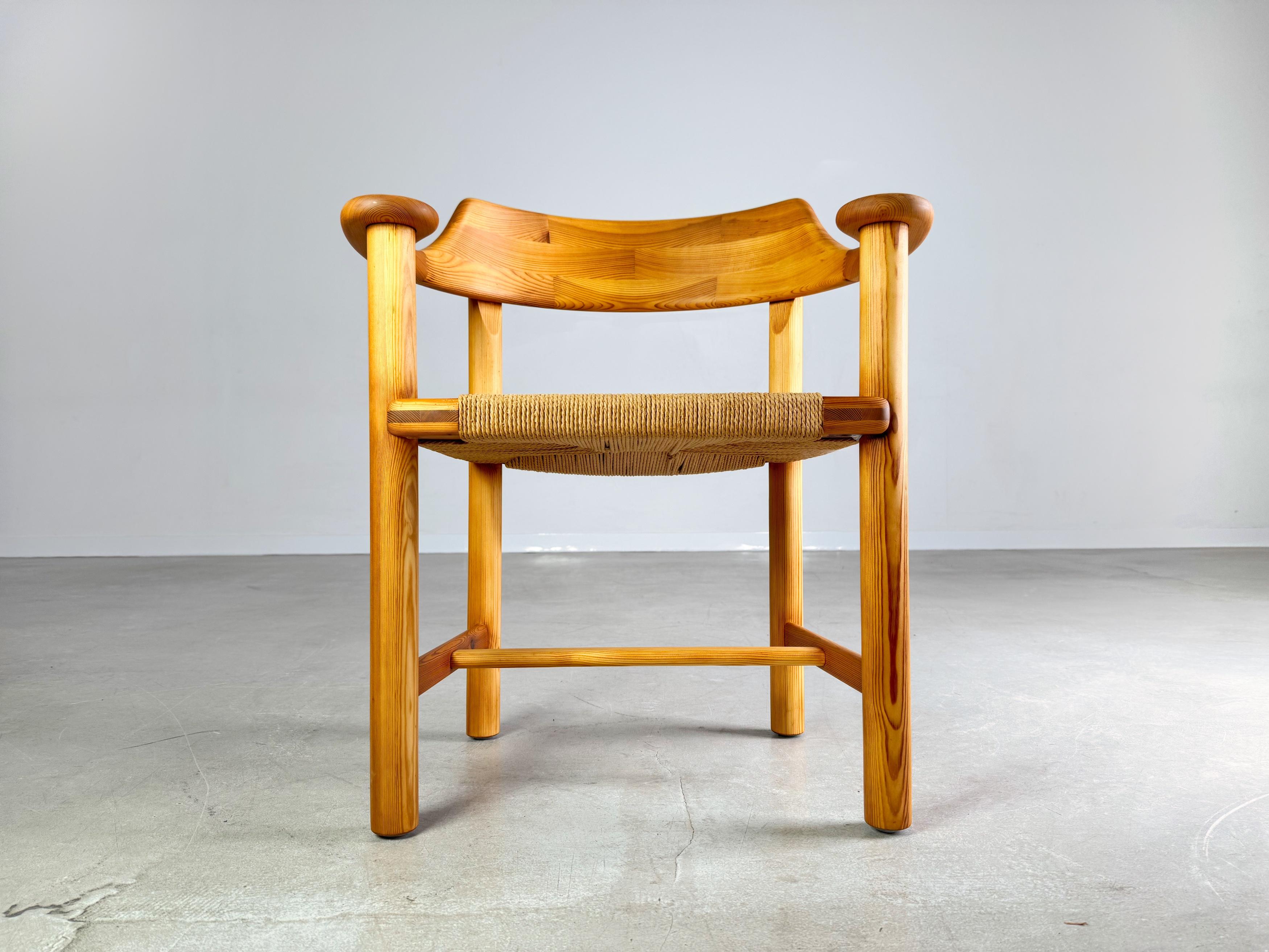 Mid-Century Modern Mid Century Stuhl Hirtshals Savvaerk Rainer Daumiller Kiefer For Sale