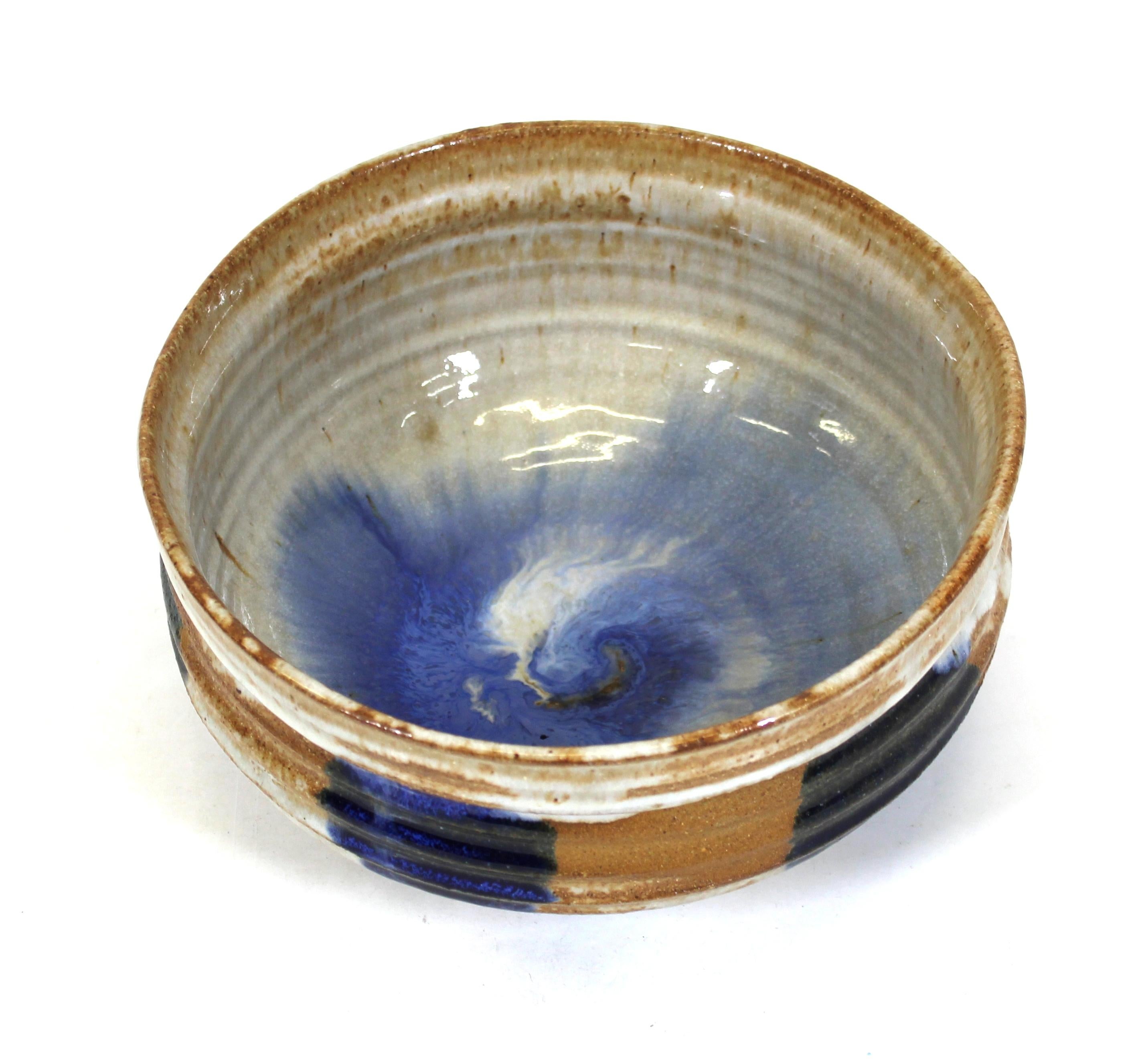 20th Century Mid-Century Style Art Studio Pottery Bowl