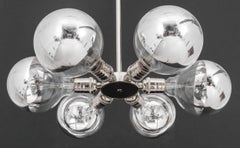 Mid-Century Style Atomic Satellite Chandelier