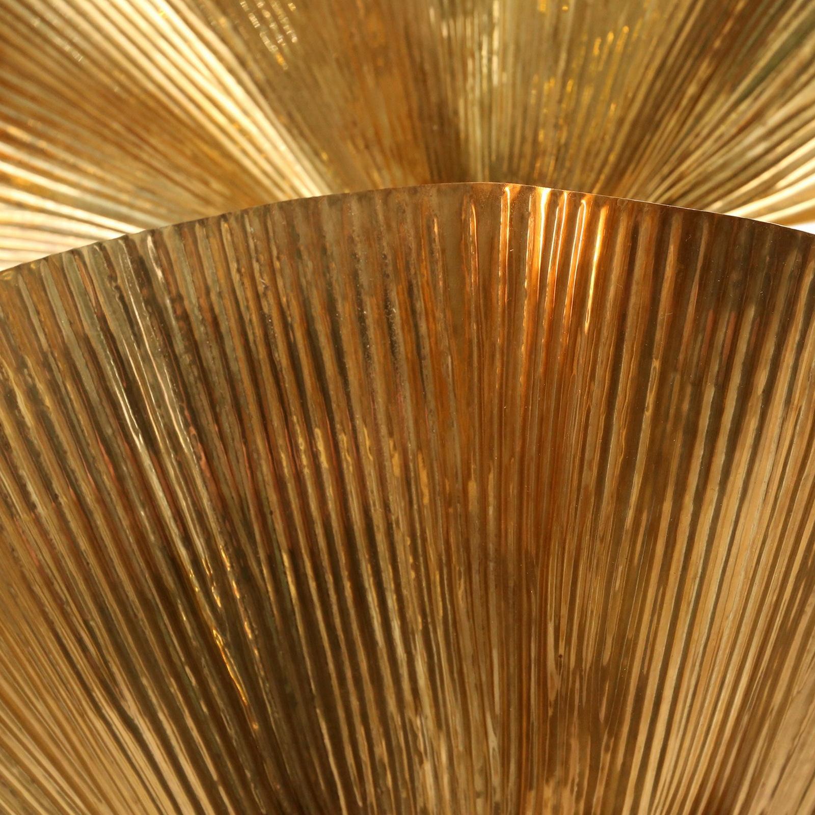Tommaso Barbi Mid-Century Modern Italian Brass Floor Lamp 
