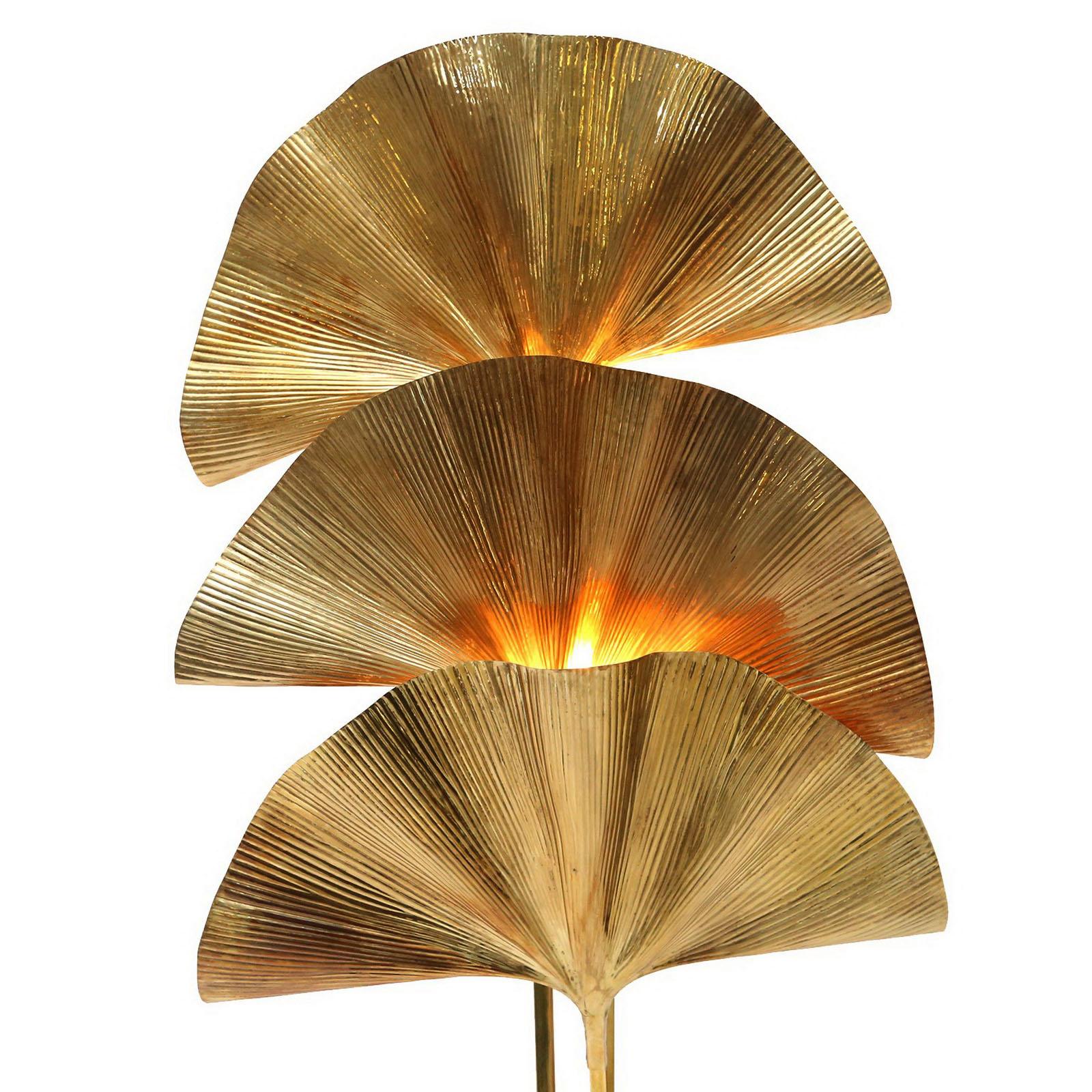 Tommaso Barbi Mid-Century Modern Italian Brass Floor Lamp 