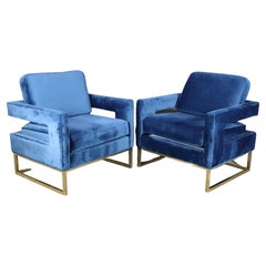 Mid-Century Style Club Chairs
