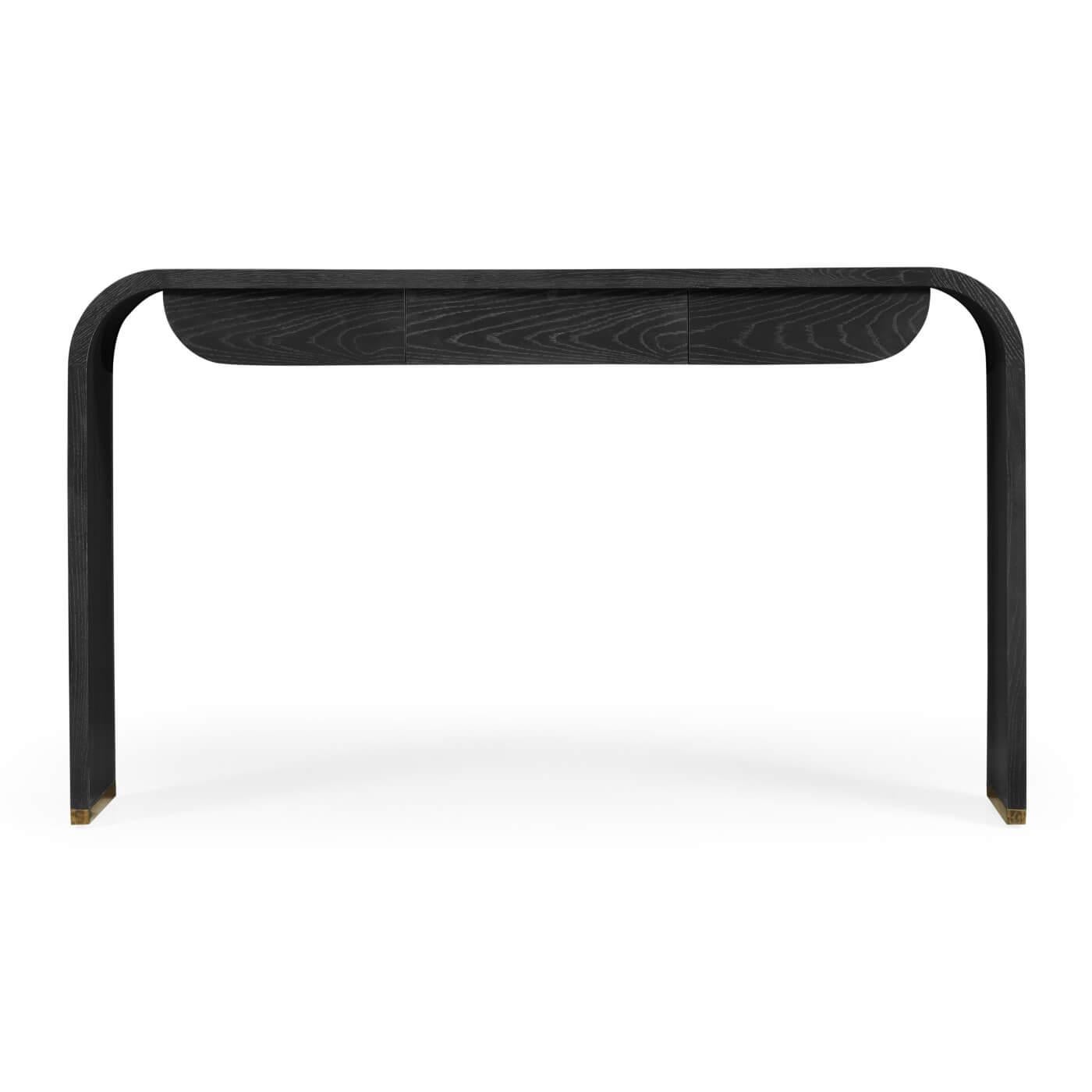 Contemporary Midcentury Style Console Table