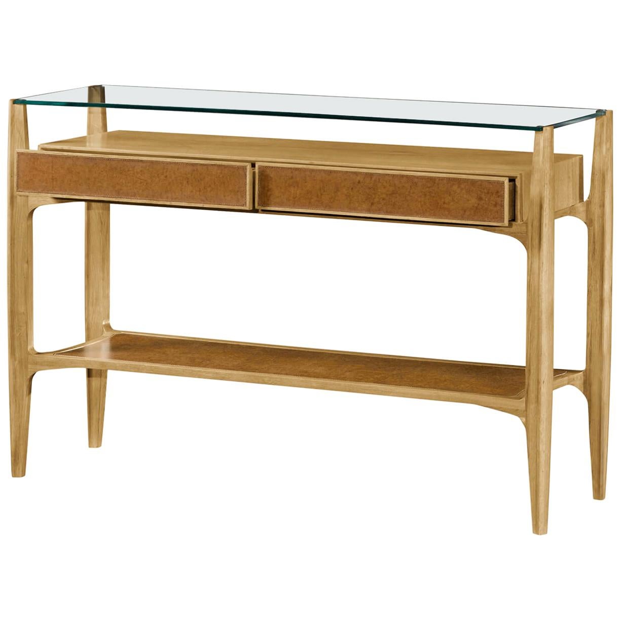 Midcentury Style Console Table