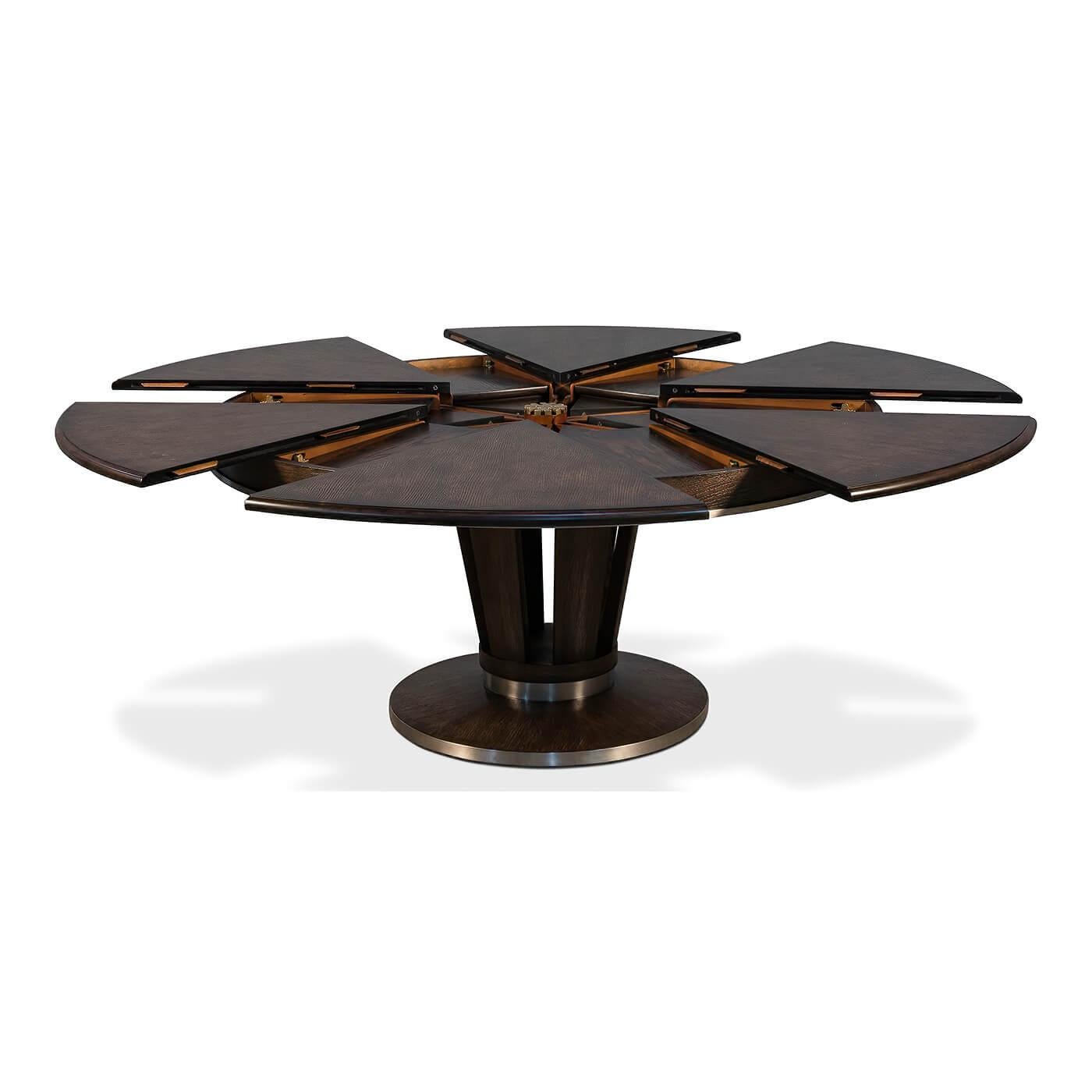 Vietnamese Mid Century Style Extension Dining Table For Sale