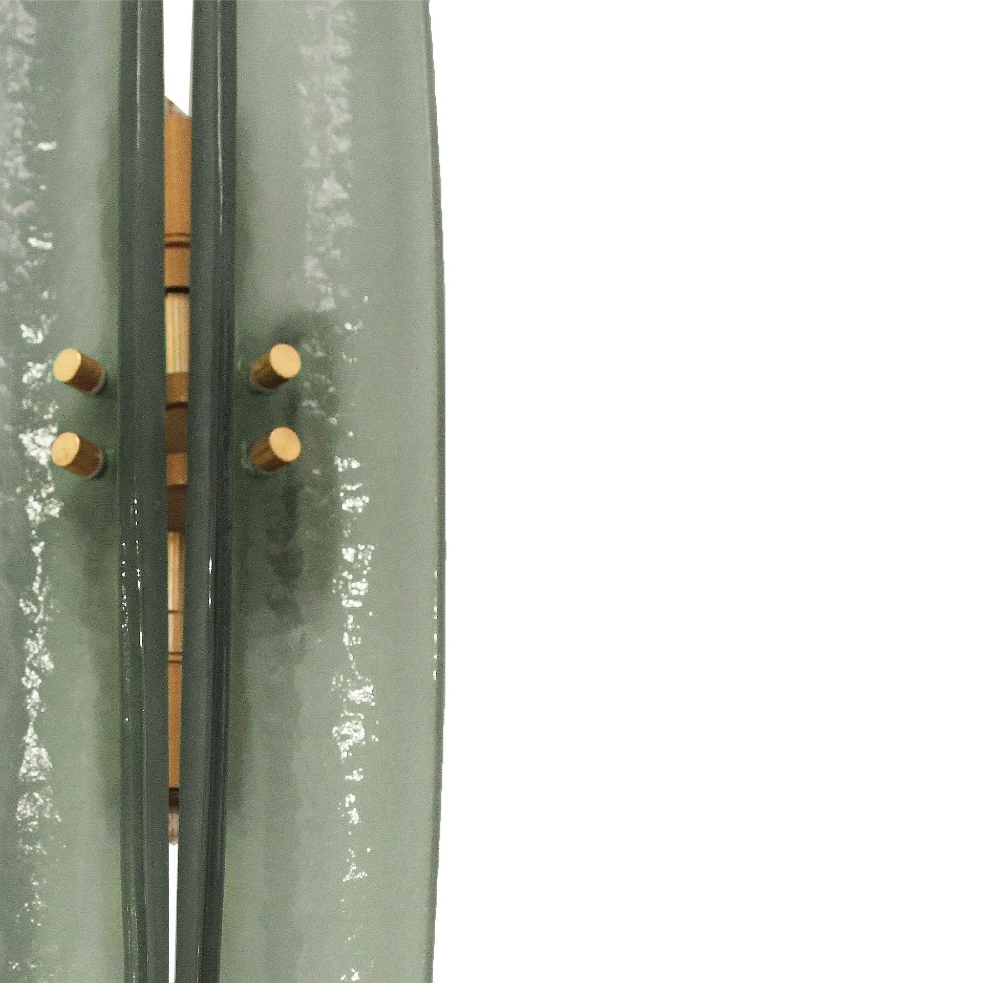 Mid Century Style Murano Glass Sconces, Contemporary Design, Italy Murano In Good Condition For Sale In Madrid, ES