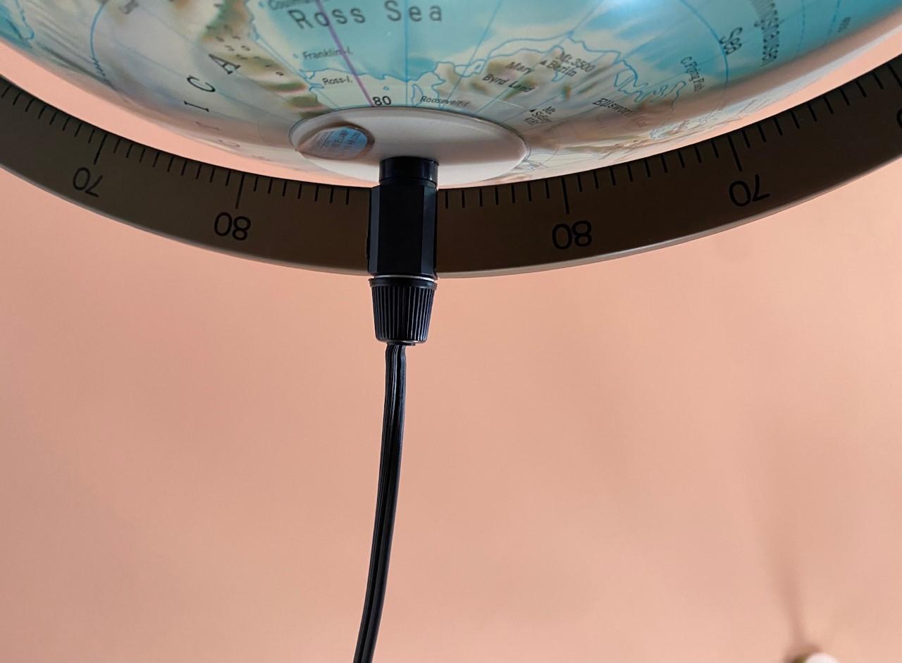 Mid Century Style Illuminated Floor Globe by Scan-Globe A / S Denmark 7