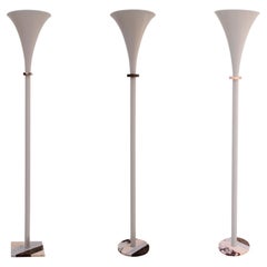 Mid-Century Style Italian Set of Three Floor Lamps Designed by L.A. Studio