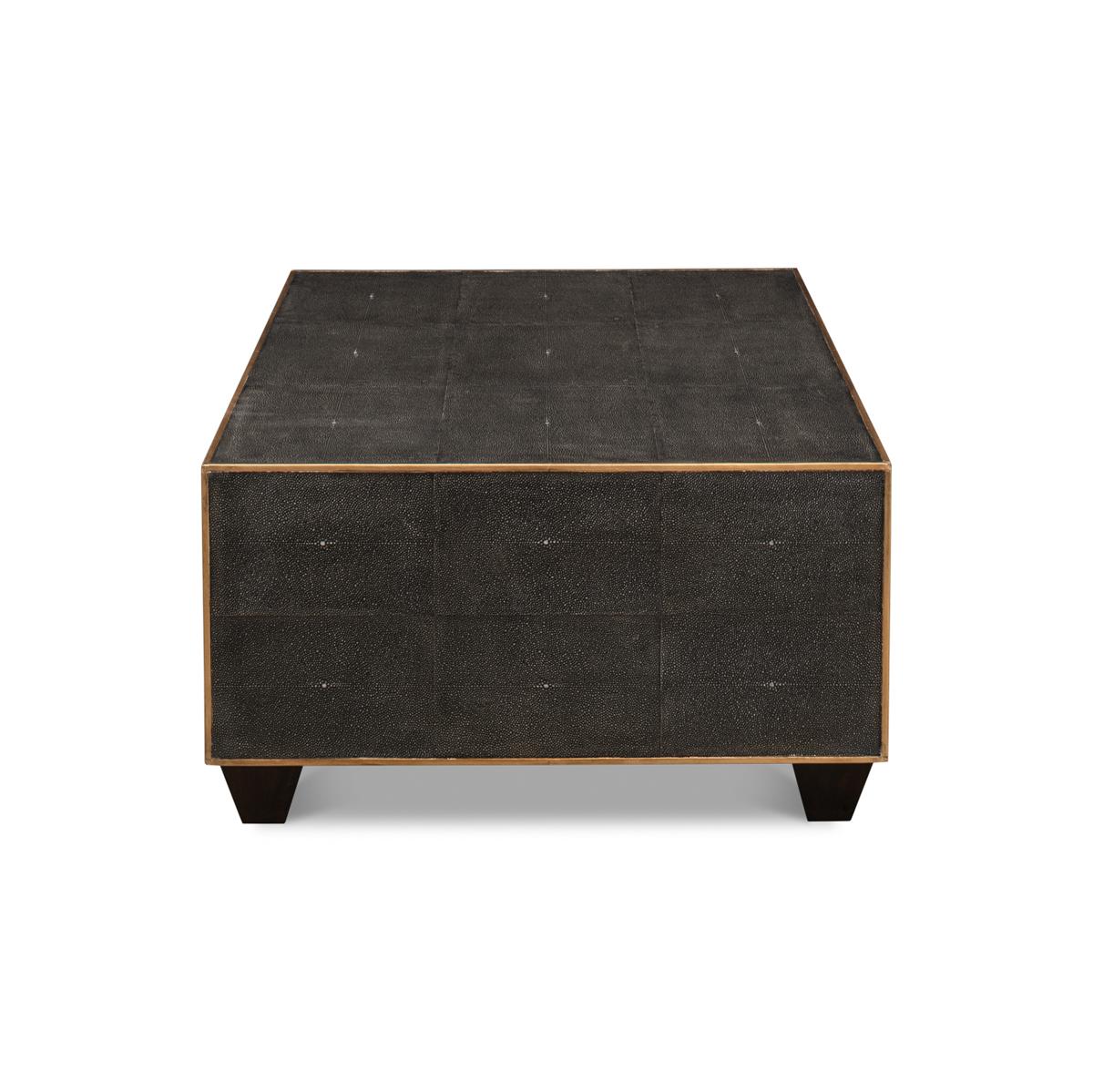 Mid-Century moderno Cocktail Tables in pelle in stile metà secolo in vendita