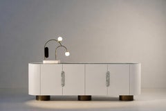 Mid-Century Style Marvão Marble Sideboard, Handmade in Portugal by Greenapple