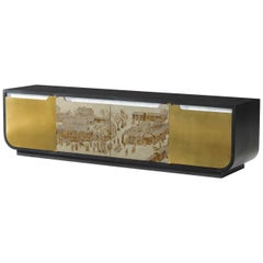 Midcentury Style Media Cabinet