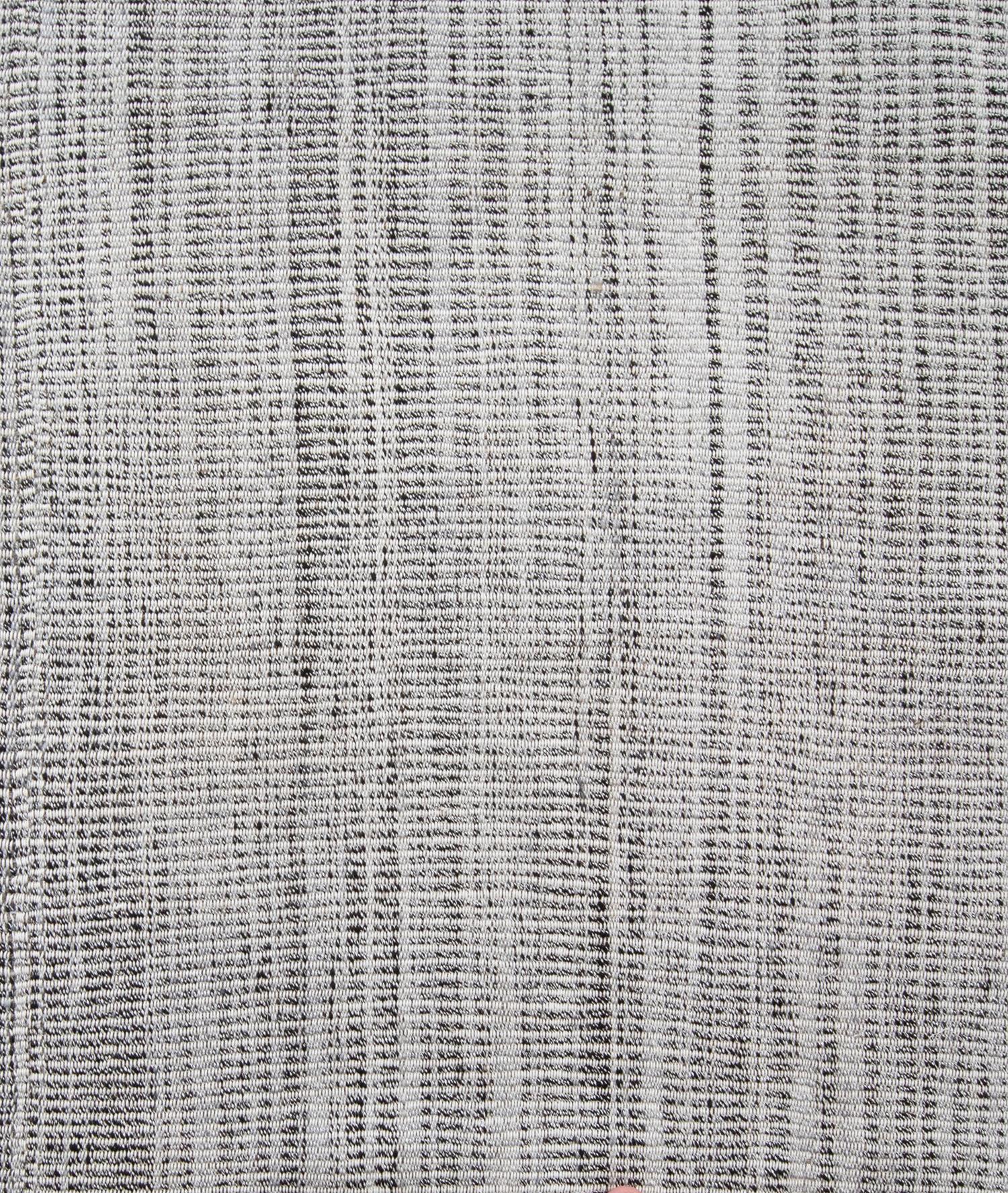 grey flatweave rug