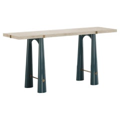 Mid-Century Style Mozza Console Table by Mavo Atelier, Handcrafted in Portugal