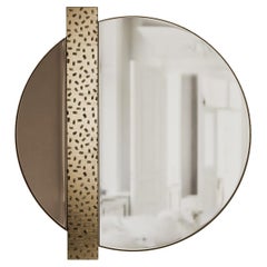 Mid-Century Style Purcel Mirror in Brass by Mavo Atelier, Handcrafted Portugal