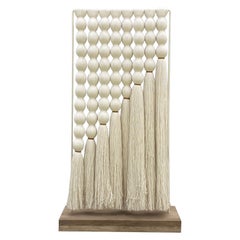 Tapisserie en coton brut Rioja de style mi-siècle moderne